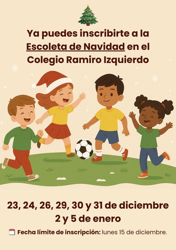 Escoleta de Navidad 2025-2026